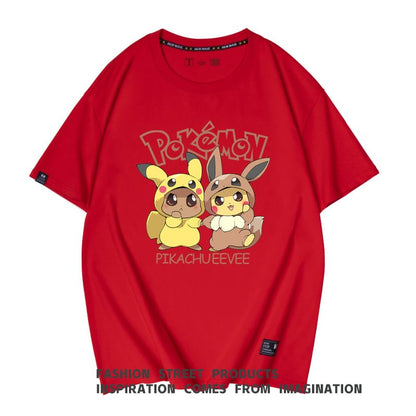 肌触りよい 男女兼用 カジュアル プリント Tシャツ F-13360