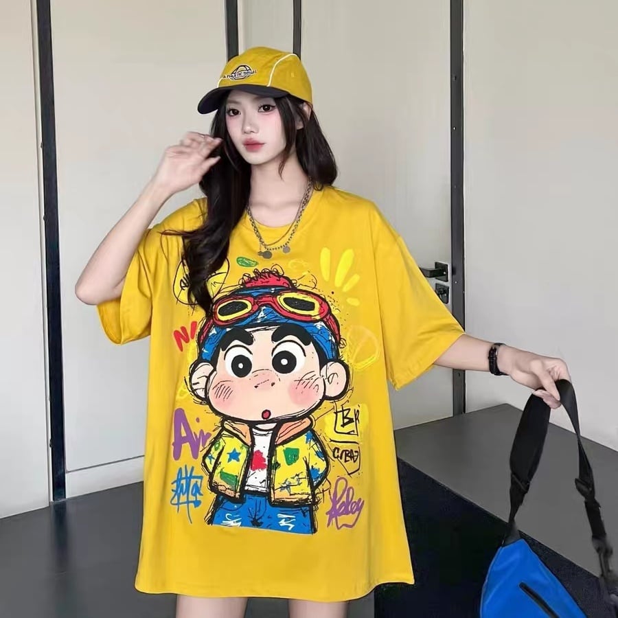 売れ筋 プリント 大人気 半袖 Tシャツ F-13285