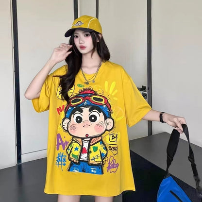 売れ筋 プリント 大人気 半袖 Tシャツ F-13285