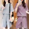 定番シンプル 半袖Ｔシャツⅹパンツセット全4色 カジュアル <F-8732>