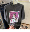おすすめ 着心地良い ファッション感満々 プリント 半袖 Tシャツ F-9127