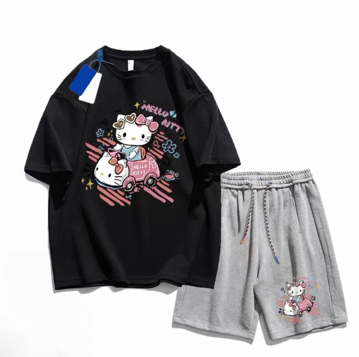 男女兼用 大注目 組み合わせやすい 半袖 Tシャツ＋パンツ セットアップ F-13167