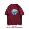 男女兼用 快適 プリント 半袖 Tシャツ F-13288
