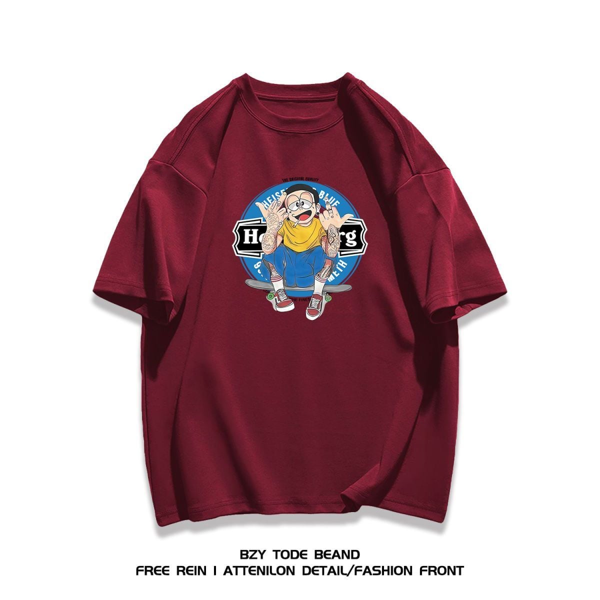 男女兼用 快適 プリント 半袖 Tシャツ F-13288