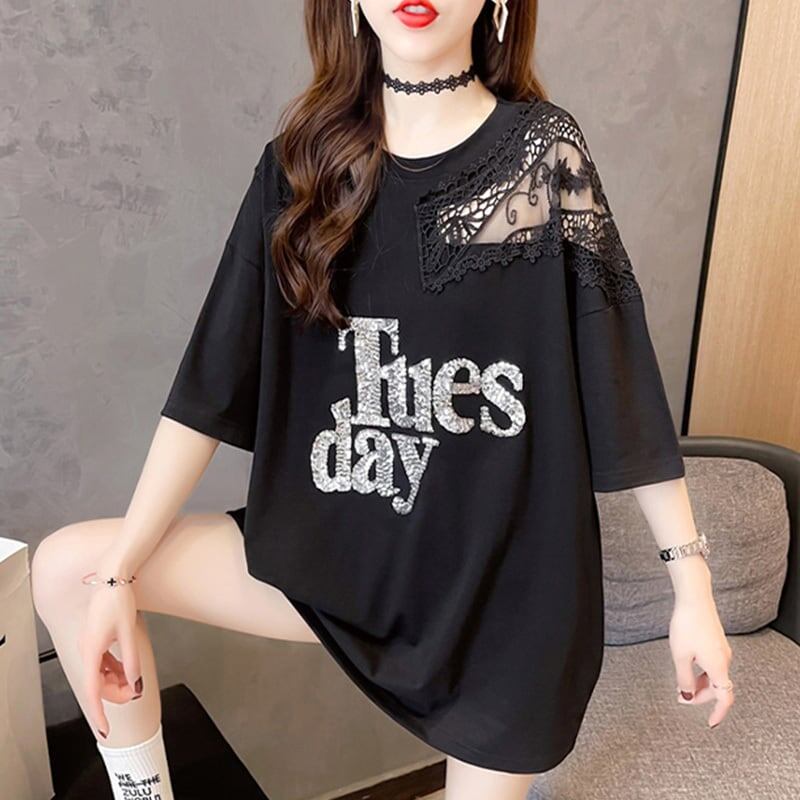 清純甘くて女子力UP   一目惚れ Tシャツ カットソー＜F-2950＞