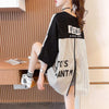 大好評   ストライプ柄 ロング Tシャツ 三色 ゆったりワンピース ＜F-4012＞