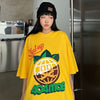 話題沸騰中 おしゃれ度高め 活躍する優秀アイテム プリント 半袖 Tシャツ F-9325