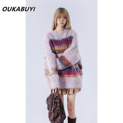 新商品   知的 セーター<F-5692>
