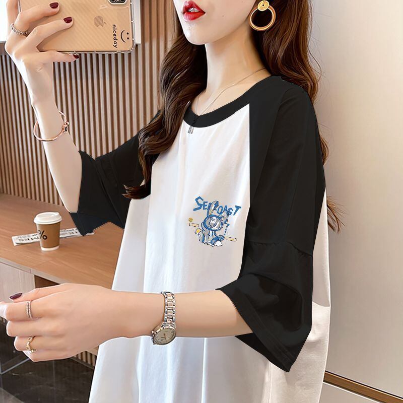 定番シンプル プリント 4色選択可 Tシャツ カットソー＜F-8274＞