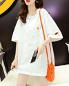 オシャレ度満点 カジュアル 上質 全5色 Tシャツ カットソー＜F-8457＞