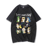 超人気 軽くて涼しくて可愛い！デザイン性抜群 カジュアル プリント全6色 半袖TシャツF-9319