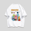 男女兼用 シンプル プリント Tシャツ F-13304