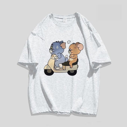 男女兼用 快適 ファッション 半袖 Tシャツ F-13266