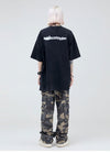 大注目   ストリート系 プリントTシャツ ＜F-2875＞