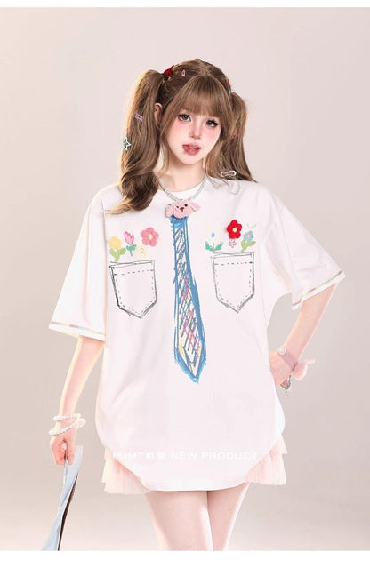 定番シンプル 絶対流行 今季マストバイ 早い者勝ち カジュアル 2色選択 Tシャツ<F-11664>