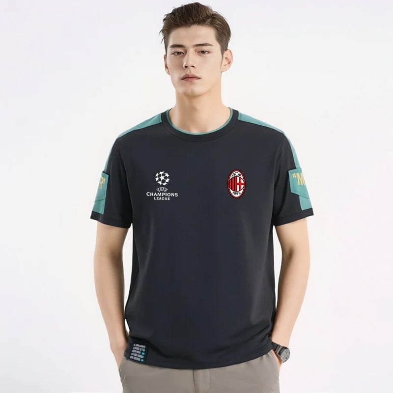 男女兼用 シンプル スポーツ 肌触りの良い TシャツF-7067