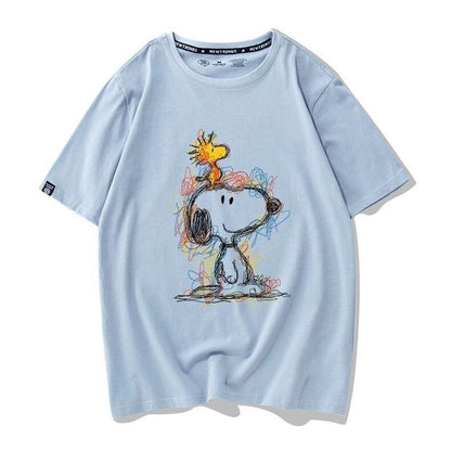 ファッション感満々 着心地良い 全5色 半袖 Tシャツ F-13095