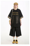 デニム 売れ筋 おすすめ 絶対流行 早い者勝ち カジュアル男女兼用 2色選択 Tシャツ<F-11340>