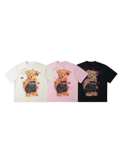 絶対流行 好感度UP 海外トレンド カジュアル 全3色 半袖 Tシャツ ＜F-11109＞