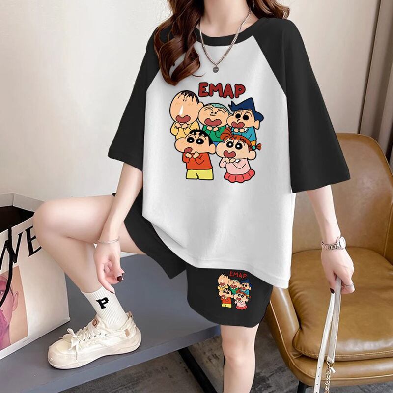 【ランキングNO.5】超人気 カジュアル ファッション 上質 男女兼用ＴシャツⅹパンツセットF-6532