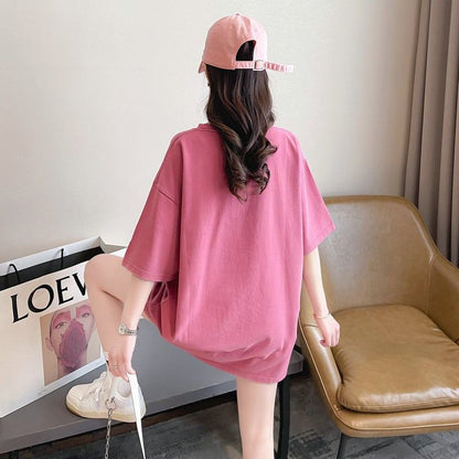 超人気 着心地抜群 オシャレ度満点 プリント全4色 Tシャツ カットソー＜F-8636＞
