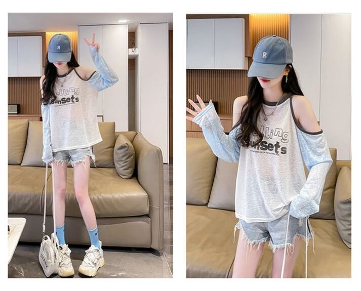 大人気 ラウンドネック スウィート 長袖 Tシャツ ＜F-8629＞