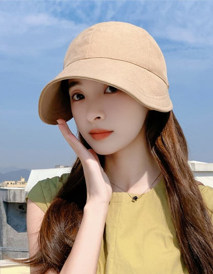 【人気急上昇中！】レディース 帽子 UVカット 日焼け防止 夏 小顔効果 日よ 帽子<F-6560>