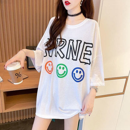 個性派 好感度UP 海外トレンド カジュアル 全3色 半袖 Tシャツ ＜F-11487＞