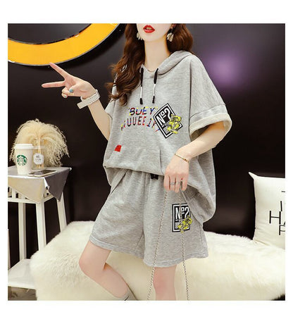 ベストセラーアイテム！ ファッション 肌触り抜群 カジュアル 半袖 Tシャツ ショートパンツ セットアップ ＜F-9109＞