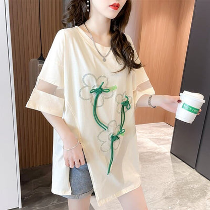 イレギュラー   カジュアル Tシャツ カットソー＜F-3496＞