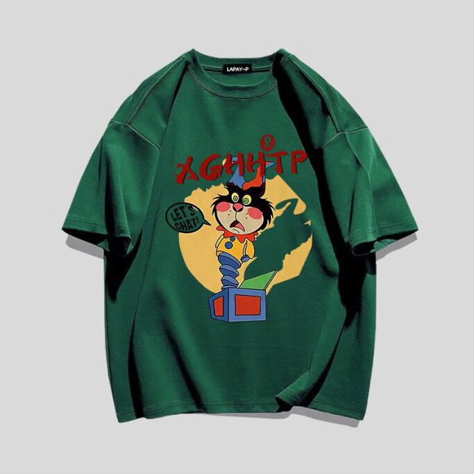 男女兼用 快適 ファッション 半袖 Tシャツ F-13274