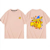シンプル 男女兼用 着心地良い カジュアル 半袖 Tシャツ F-13171