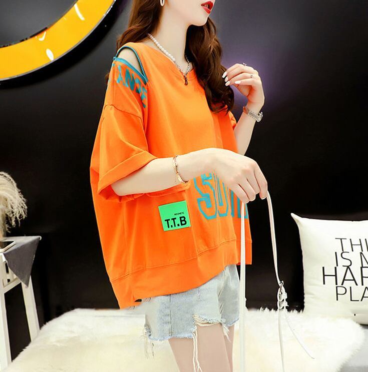 今季マストバイ プリント全3色 アバンギャルド 半袖Tシャツ＜F-8167＞