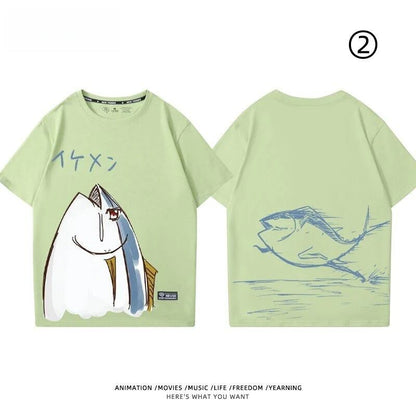 着回し力抜群 おすすめ シンプル プリントロゴ 半袖 Tシャツ-A2632
