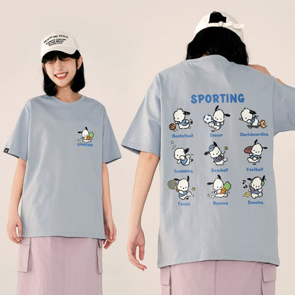 合わせやすい  着心地良い デザイン性抜群 全5色 半袖 Tシャツ F-13158