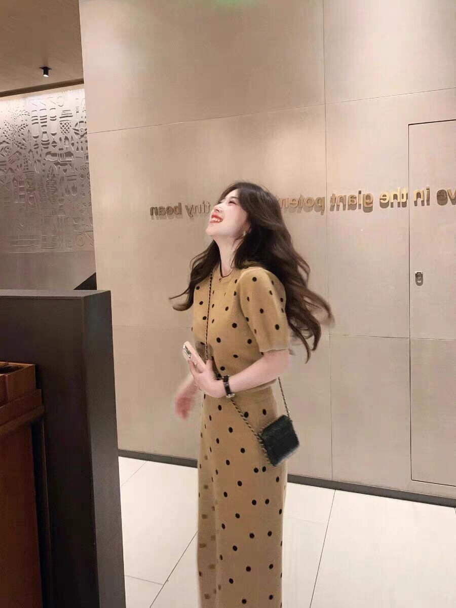 好感度100％ 柔らかくて優しい印象 効果抜群 プリント切り替え 2色 セットアップF-10855