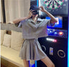 好感度UP ファッション 今季マストバイ 個性派 半袖Ｔシャツⅹパンツセット<F-11569>
