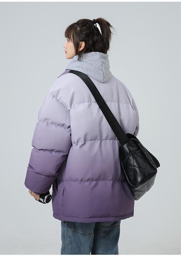 大人の定番グラデーション厚手冬コート全3色＜F-4481＞
