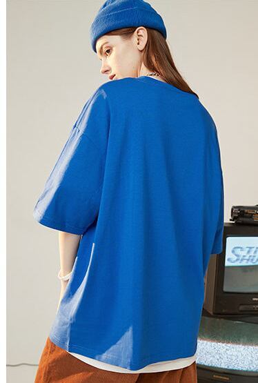 絶対欲しい デザイン性抜群 売り切れ必至 ファッション プリント 4色選択 半袖Tシャツ＜F-9293＞