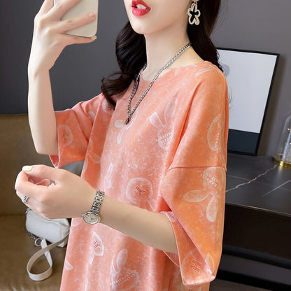 絶対欲しい 個性派 ファッション 上品 半袖シャツ<F-6641>