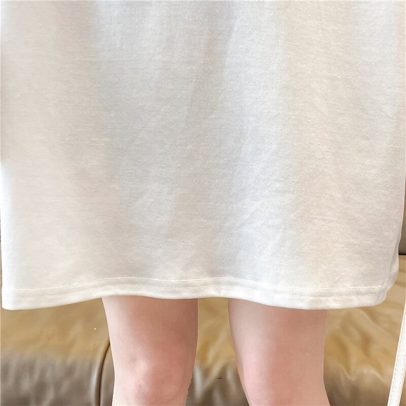今季マストバイ スウィート 特別デザイン プリント 全2色 半袖Tシャツ<F-8538>