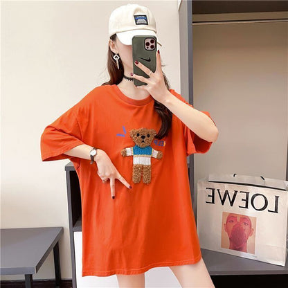 海外トレンド 海外トレンド 美人度アップ 好感度UP カジュアル 全3色 半袖 Tシャツ ＜F-11644＞