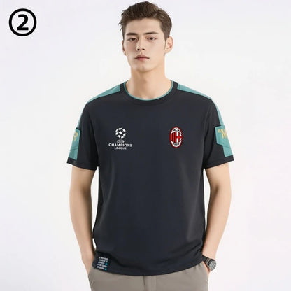 男女兼用 シンプル スポーツ 肌触りの良い TシャツF-7067