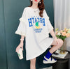 コットンレーストリム半袖Tシャツ<F-3028>