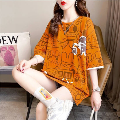 好感度満載   美感いっぱい Tシャツ カットソー＜F-3388＞