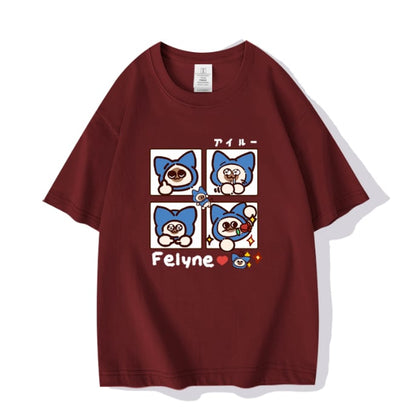 男女兼用 ファッション感満々 着心地良い 半袖 Tシャツ F-13247