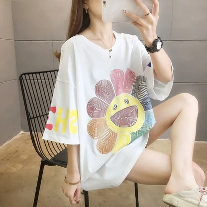 【人気急上昇中！】大人可愛い定番シンプル 好感度UP 海外トレンド カジュアル 全3色 半袖 Tシャツ ＜F-11285＞