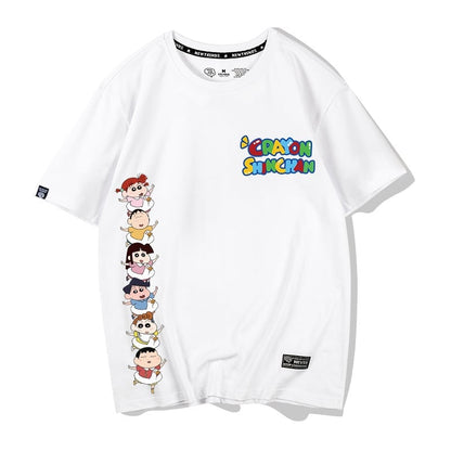 超人気商品 プリントロゴ ユニセックス ゆったり半袖 全6色Tシャツ<F-4897>