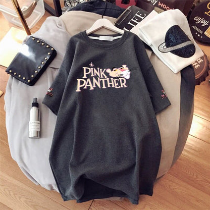 好感度UP ゆったり ロゴ Tシャツ 全5色 半袖 <F-4992>