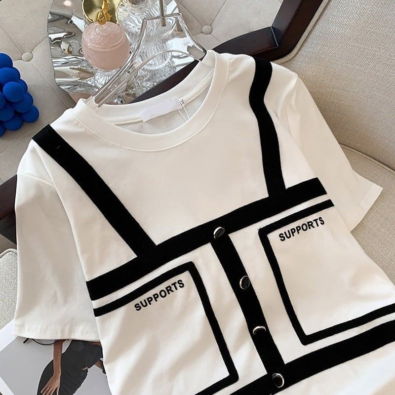 個性的なデザイン   着心地抜群 Tシャツ カットソー＜F-3528＞